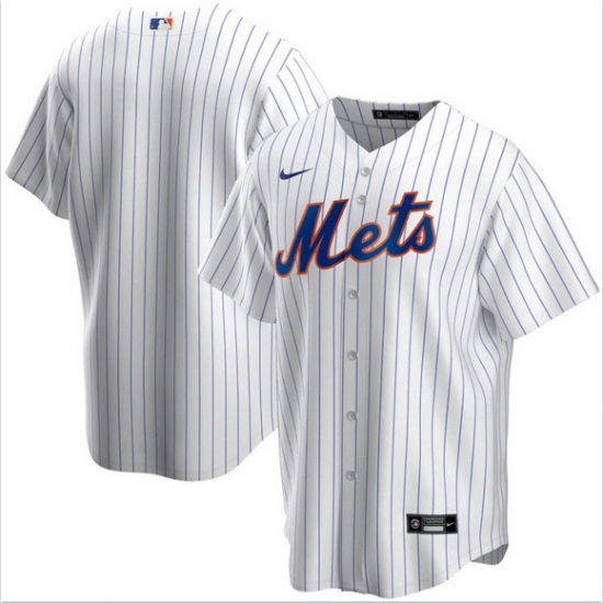 Men New York Mets Nike White Blank Jersey Men New York Mets Nike White Blank Jersey
