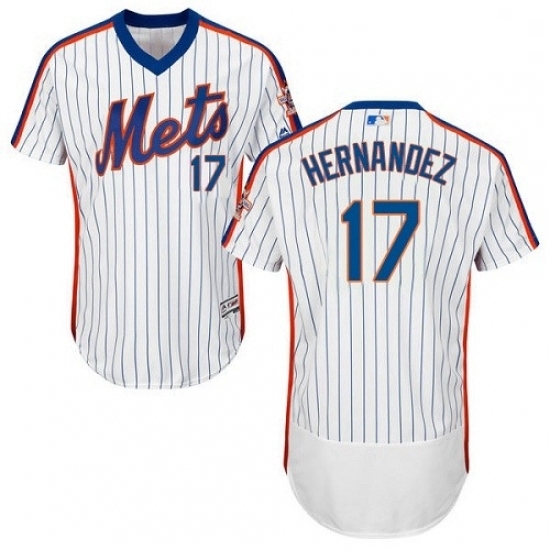 Mens Majestic New York Mets 17 Keith Hernandez White Alternate Flex Base Authentic Collection MLB Jersey Mens Majestic New York Mets 17 Keith Hernandez White Alternate Flex Base Authentic Collection MLB Jersey