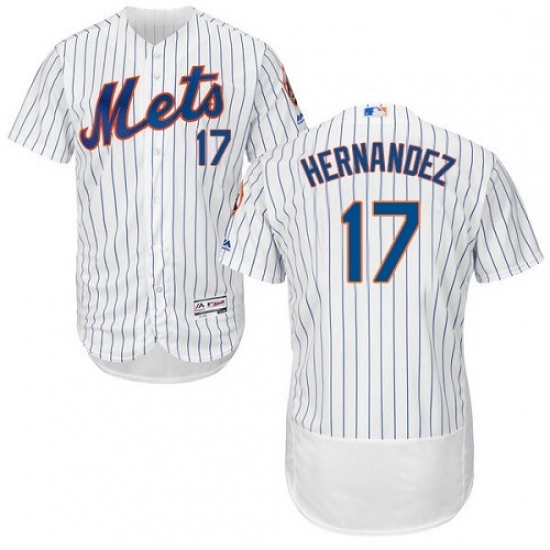 Mens Majestic New York Mets 17 Keith Hernandez White Home Flex Base Authentic Collection MLB Jersey Mens Majestic New York Mets 17 Keith Hernandez White Home Flex Base Authentic Collection MLB Jersey