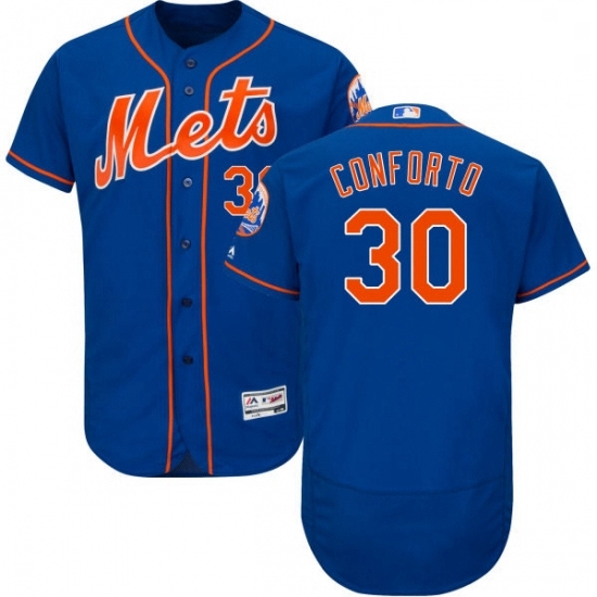 Mens Majestic New York Mets 30 Michael Conforto Royal Blue Alternate Flex Base Authentic Collection MLB Jersey Mens Majestic New York Mets 30 Michael Conforto Royal Blue Alternate Flex Base Authentic Collection MLB Jersey