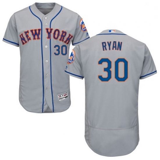 Mens Majestic New York Mets 30 Nolan Ryan Grey Road Flex Base Authentic Collection MLB Jersey Mens Majestic New York Mets 30 Nolan Ryan Grey Road Flex Base Authentic Collection MLB Jersey