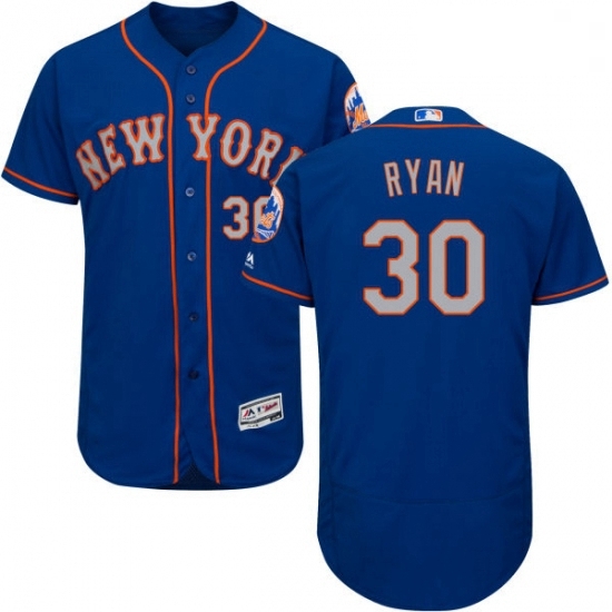 Mens Majestic New York Mets 30 Nolan Ryan RoyalGray Alternate Flex Base Authentic Collection MLB Jersey Mens Majestic New York Mets 30 Nolan Ryan RoyalGray Alternate Flex Base Authentic Collection MLB Jersey