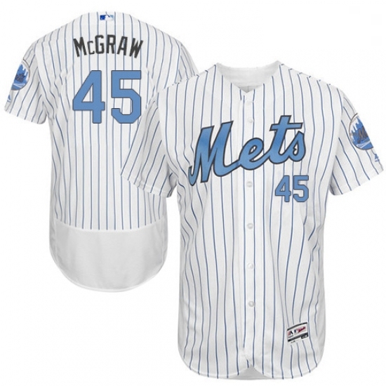 Mens Majestic New York Mets 45 Tug McGraw Authentic White 2016 Fathers Day Fashion Flex Base MLB Jersey Mens Majestic New York Mets 45 Tug McGraw Authentic White 2016 Fathers Day Fashion Flex Base MLB Jersey