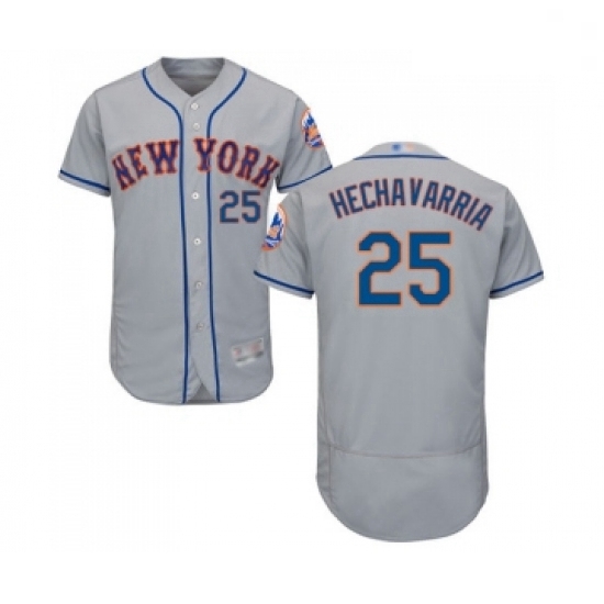 Mens New York Mets 25 Adeiny Hechavarria Grey Road Flex Base Authentic Collection Baseball Jersey Mens New York Mets 25 Adeiny Hechavarria Grey Road Flex Base Authentic Collection Baseball Jersey