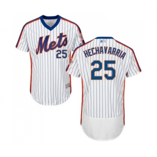 Mens New York Mets 25 Adeiny Hechavarria White Alternate Flex Base Authentic Collection Baseball Jersey Mens New York Mets 25 Adeiny Hechavarria White Alternate Flex Base Authentic Collection Baseball Jersey
