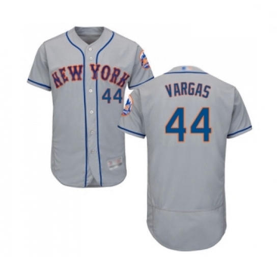 Mens New York Mets 44 Jason Vargas Grey Road Flex Base Authentic Collection Baseball Jersey Mens New York Mets 44 Jason Vargas Grey Road Flex Base Authentic Collection Baseball Jersey