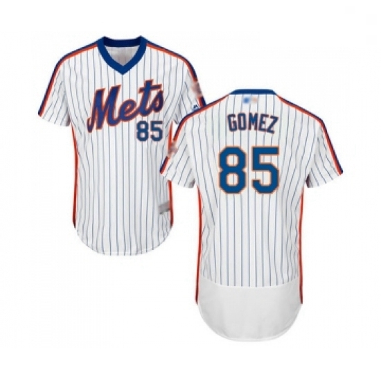 Mens New York Mets 85 Carlos Gomez White Alternate Flex Base Authentic Collection Baseball Jersey Mens New York Mets 85 Carlos Gomez White Alternate Flex Base Authentic Collection Baseball Jersey