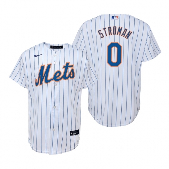 Mens Nike New York Mets 0 Marcus Stroman White Home Stitched Baseball Jersey Mens Nike New York Mets 0 Marcus Stroman White Home Stitched Baseball Jersey