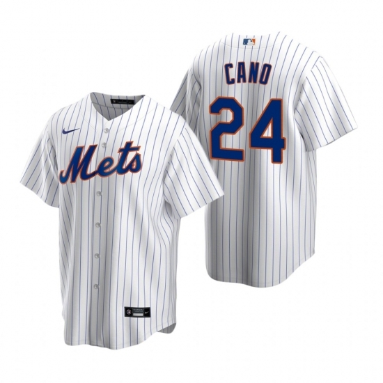 Mens Nike New York Mets 24 Robinson Cano White 2020 Home Stitched Baseball Jersey Mens Nike New York Mets 24 Robinson Cano White 2020 Home Stitched Baseball Jersey