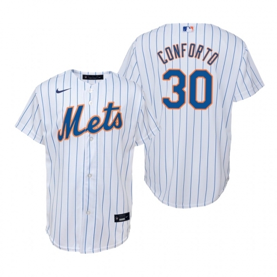 Mens Nike New York Mets 30 Michael Conforto White Home Stitched Baseball Jerse Mens Nike New York Mets 30 Michael Conforto White Home Stitched Baseball Jerse
