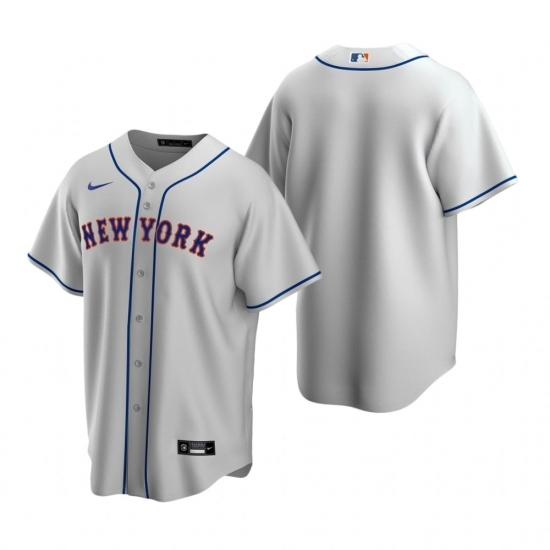 Mens Nike New York Mets Blank Gray Road Stitched Baseball Jersey Mens Nike New York Mets Blank Gray Road Stitched Baseball Jersey