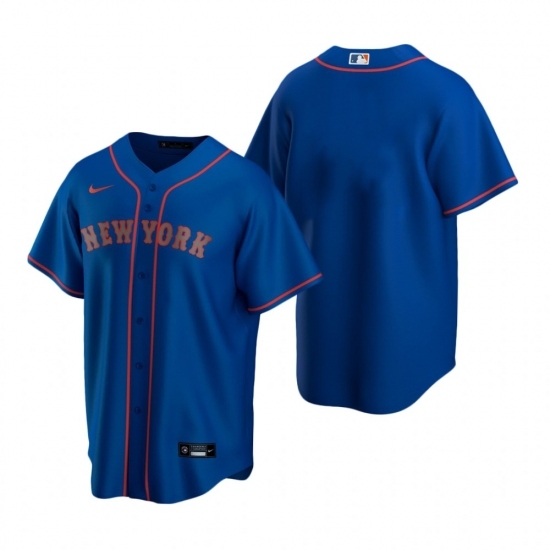 Mens Nike New York Mets Blank Royal Alternate Road Stitched Baseball Jersey Mens Nike New York Mets Blank Royal Alternate Road Stitched Baseball Jersey