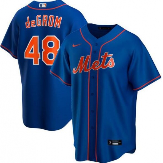 Mets 48 Jacob DeGrom Royal 2020 Nike Cool Base Jersey Mets 48 Jacob DeGrom Royal 2020 Nike Cool Base Jersey