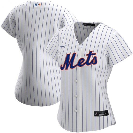New York Mets Nike Women Home 2020 MLB Team Jersey White New York Mets Nike Women Home 2020 MLB Team Jersey White