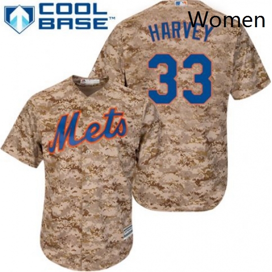 Womens Majestic New York Mets 33 Matt Harvey Replica Camo MLB Jersey Womens Majestic New York Mets 33 Matt Harvey Replica Camo MLB Jersey