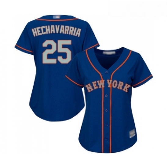 Womens New York Mets 25 Adeiny Hechavarria Authentic Royal Blue Alternate Road Cool Base Baseball Jersey Womens New York Mets 25 Adeiny Hechavarria Authentic Royal Blue Alternate Road Cool Base Baseball Jersey