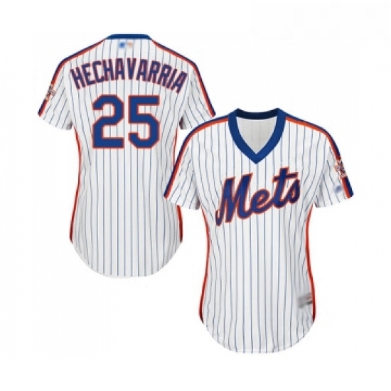 Womens New York Mets 25 Adeiny Hechavarria Authentic White Alternate Cool Base Baseball Jersey Womens New York Mets 25 Adeiny Hechavarria Authentic White Alternate Cool Base Baseball Jersey