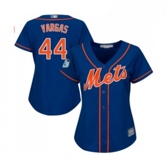 Womens New York Mets 44 Jason Vargas Authentic Royal Blue Alternate Home Cool Base Baseball Jersey Womens New York Mets 44 Jason Vargas Authentic Royal Blue Alternate Home Cool Base Baseball Jersey