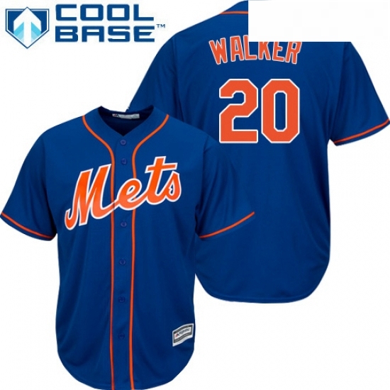 Youth Majestic New York Mets 20 Neil Walker Replica Royal Blue Alternate Home Cool Base MLB Jersey Youth Majestic New York Mets 20 Neil Walker Replica Royal Blue Alternate Home Cool Base MLB Jersey