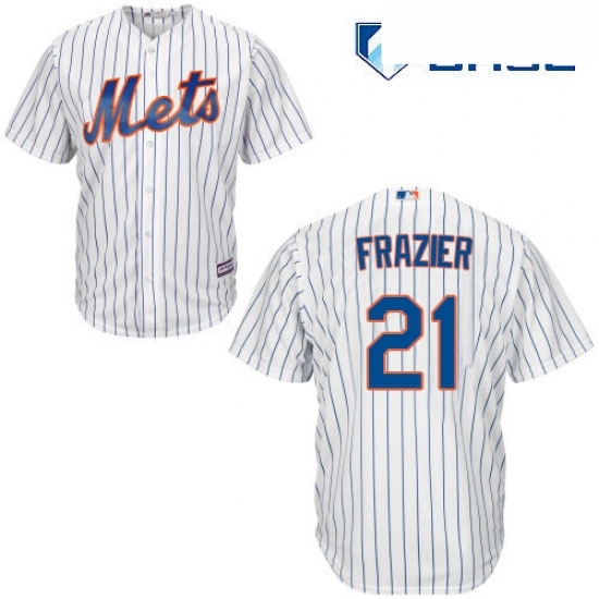 Youth Majestic New York Mets 21 Todd Frazier Replica White Home Cool Base MLB Jersey Youth Majestic New York Mets 21 Todd Frazier Replica White Home Cool Base MLB Jersey