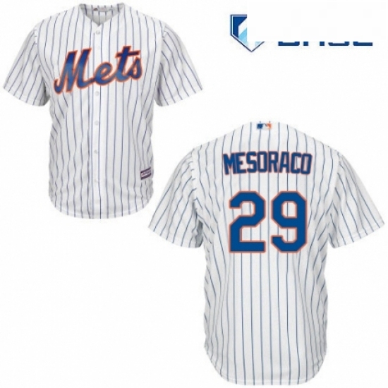 Youth Majestic New York Mets 29 Devin Mesoraco Authentic White Home Cool Base MLB Jersey Youth Majestic New York Mets 29 Devin Mesoraco Authentic White Home Cool Base MLB Jersey