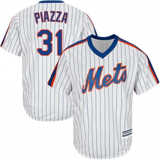 Youth Majestic New York Mets 31 Mike Piazza Replica White Alternate Cool Base MLB Jersey Youth Majestic New York Mets 31 Mike Piazza Replica White Alternate Cool Base MLB Jersey