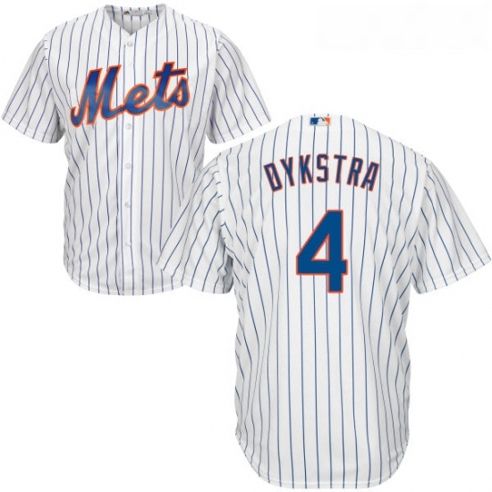 Youth Majestic New York Mets 4 Lenny Dykstra Replica White Home Cool Base MLB Jersey Youth Majestic New York Mets 4 Lenny Dykstra Replica White Home Cool Base MLB Jersey