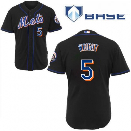 Youth Majestic New York Mets 5 David Wright Authentic Black Cool Base MLB Jersey Youth Majestic New York Mets 5 David Wright Authentic Black Cool Base MLB Jersey