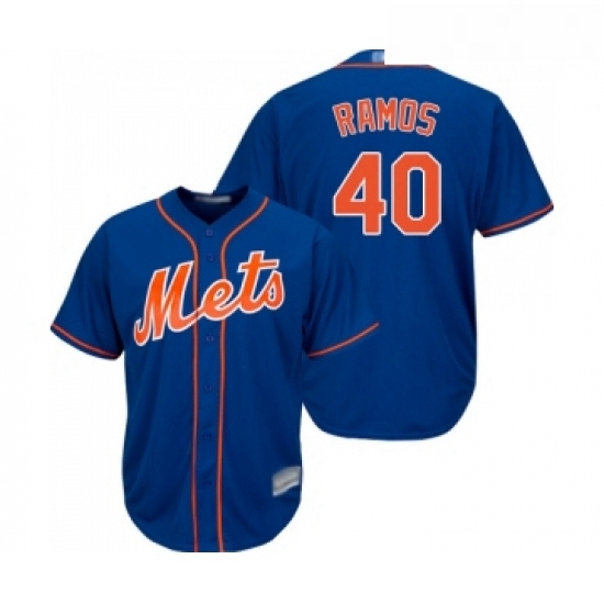 Youth New York Mets 40 Wilson Ramos Authentic Royal Blue Alternate Home Cool Base Baseball Jersey Youth New York Mets 40 Wilson Ramos Authentic Royal Blue Alternate Home Cool Base Baseball Jersey