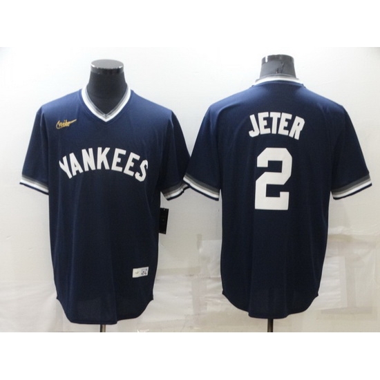 Men New York Yankees 2 Derek Jeter Navy Stitched Baseball jersey Men New York Yankees 2 Derek Jeter Navy Stitched Baseball jersey