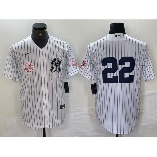 Men New York Yankees 22 Juan Soto White Cool Base Stitched Baseball Jersey 9 Men New York Yankees 22 Juan Soto White Cool Base Stitched Baseball Jersey 9
