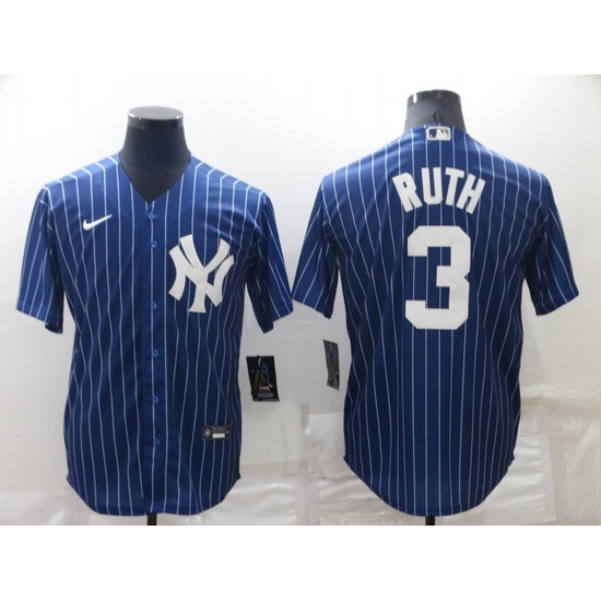 Men New York Yankees 3 Babe Ruth Navy Cool Base Stitched Jerse Men New York Yankees 3 Babe Ruth Navy Cool Base Stitched Jerse