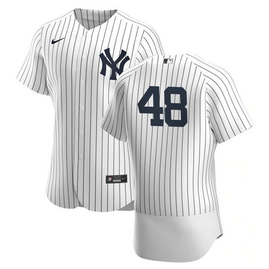 Men New York Yankees 48 Anthony Rizzo White Flex Base Stitched Baseball Jersey Men New York Yankees 48 Anthony Rizzo White Flex Base Stitched Baseball Jersey