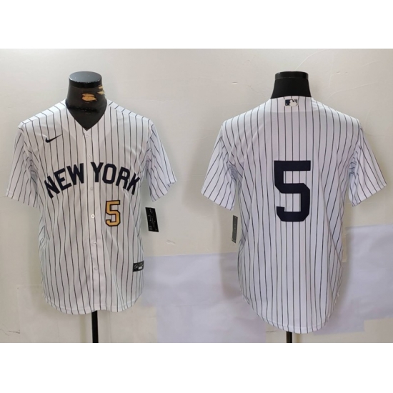 Men New York Yankees 5 Joe DiMaggio White Cool Base Stitched Baseball Jersey Men New York Yankees 5 Joe DiMaggio White Cool Base Stitched Baseball Jersey