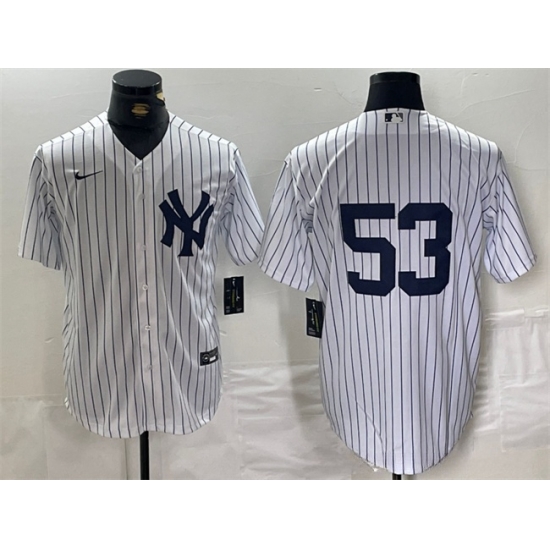 Men New York Yankees 53 Bobby Abreu White Cool Base Stitched Baseball Jersey Men New York Yankees 53 Bobby Abreu White Cool Base Stitched Baseball Jersey