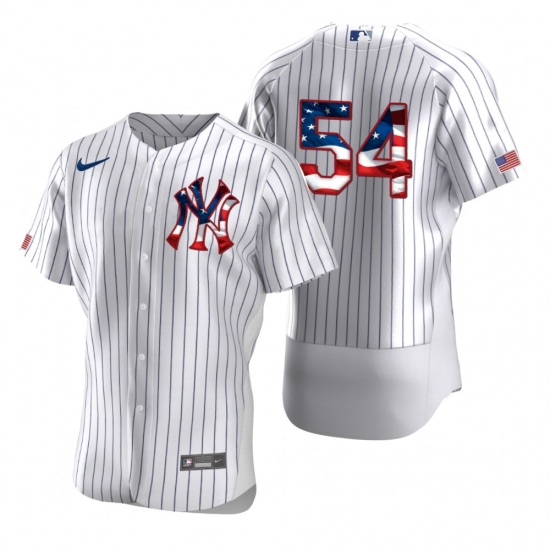 Men New York Yankees 54 Aroldis Chapman Men Nike White Fluttering USA Flag Limited Edition Flex Base MLB Jersey Men New York Yankees 54 Aroldis Chapman Men Nike White Fluttering USA Flag Limited Edition Flex Base MLB Jersey
