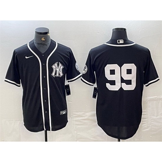Men New York Yankees 99 Aaron Judge Black Cool Base Stitched Baseball Jersey 1 Men New York Yankees 99 Aaron Judge Black Cool Base Stitched Baseball Jersey 1