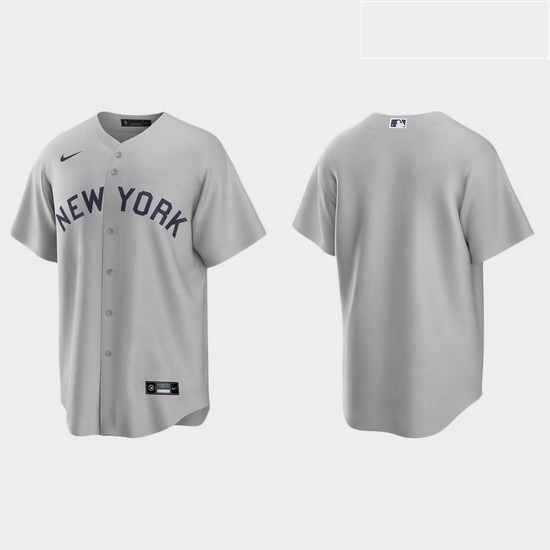 Men New York Yankees Men Nike Gray 2021 Field of Dreams Game MLB Jersey Men New York Yankees Men Nike Gray 2021 Field of Dreams Game MLB Jersey