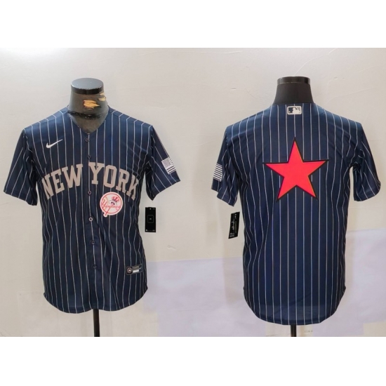 Men New York Yankees Navy Team Big Logo Cool Base Stitched Baseball Jersey 002 Men New York Yankees Navy Team Big Logo Cool Base Stitched Baseball Jersey 002
