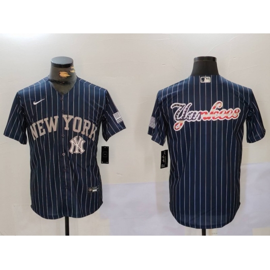 Men New York Yankees Navy Team Big Logo Cool Base Stitched Baseball Jersey 13 Men New York Yankees Navy Team Big Logo Cool Base Stitched Baseball Jersey 13