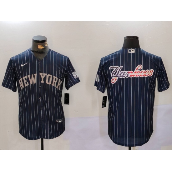 Men New York Yankees Navy Team Big Logo Cool Base Stitched Baseball Jersey 15 Men New York Yankees Navy Team Big Logo Cool Base Stitched Baseball Jersey 15