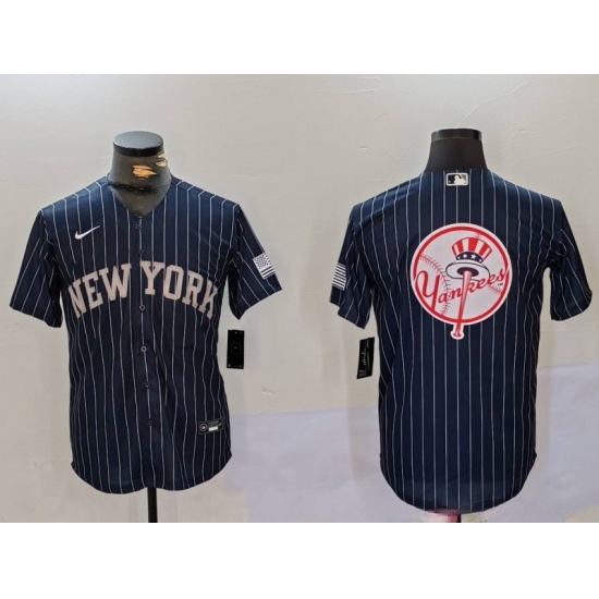 Men New York Yankees Navy Team Big Logo Cool Base Stitched Baseball Jersey 16 Men New York Yankees Navy Team Big Logo Cool Base Stitched Baseball Jersey 16