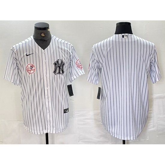 Men New York Yankees White Team Big Logo Cool Base Stitched Baseball Jersey 18 Men New York Yankees White Team Big Logo Cool Base Stitched Baseball Jersey 18