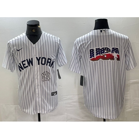 Men New York Yankees White Team Big Logo Cool Base Stitched Baseball Jersey 51 Men New York Yankees White Team Big Logo Cool Base Stitched Baseball Jersey 51