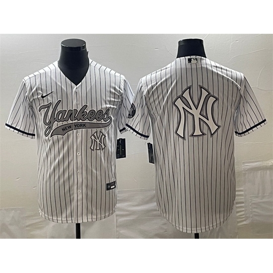 Men New York Yankees White Team Big Logo Cool Base With Patch Stitched Baseball Jersey Men New York Yankees White Team Big Logo Cool Base With Patch Stitched Baseball Jersey