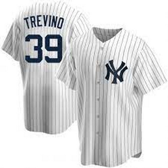 Men Nike New York Yankees 39 Jose Trevino White Cool base Stitched MLB Jersey Men Nike New York Yankees 39 Jose Trevino White Cool base Stitched MLB Jersey