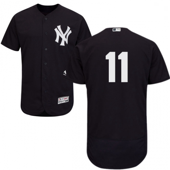 Mens Majestic New York Yankees 11 Brett Gardner Navy Blue Alternate Flex Base Authentic Collection MLB Jersey Mens Majestic New York Yankees 11 Brett Gardner Navy Blue Alternate Flex Base Authentic Collection MLB Jersey