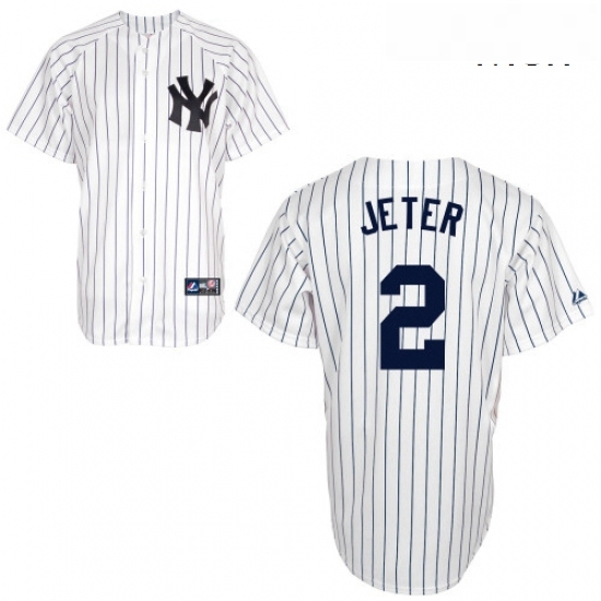 Mens Majestic New York Yankees 2 Derek Jeter Authentic White Name On Back MLB Jersey Mens Majestic New York Yankees 2 Derek Jeter Authentic White Name On Back MLB Jersey