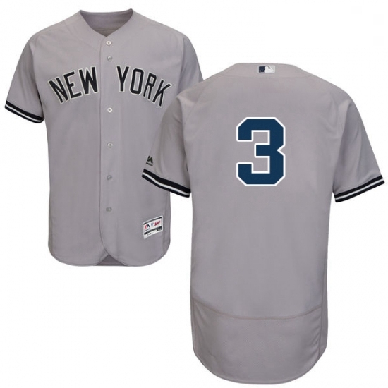 Mens Majestic New York Yankees 3 Babe Ruth Grey Road Flex Base Authentic Collection MLB Jersey Mens Majestic New York Yankees 3 Babe Ruth Grey Road Flex Base Authentic Collection MLB Jersey