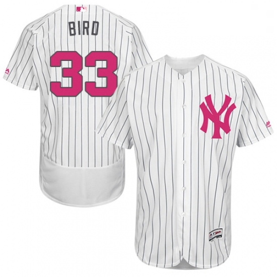 Mens Majestic New York Yankees 33 Greg Bird Authentic White 2016 Mothers Day Fashion Flex Base MLB Jersey Mens Majestic New York Yankees 33 Greg Bird Authentic White 2016 Mothers Day Fashion Flex Base MLB Jersey